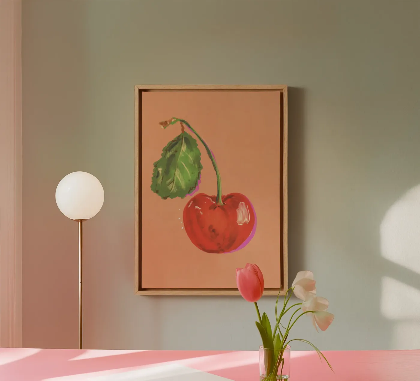 Cherry canvas by GigiRosado