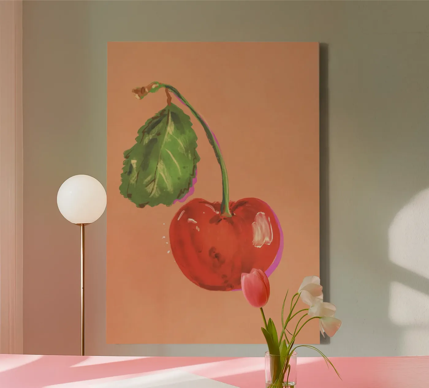 Cherry canvas by GigiRosado