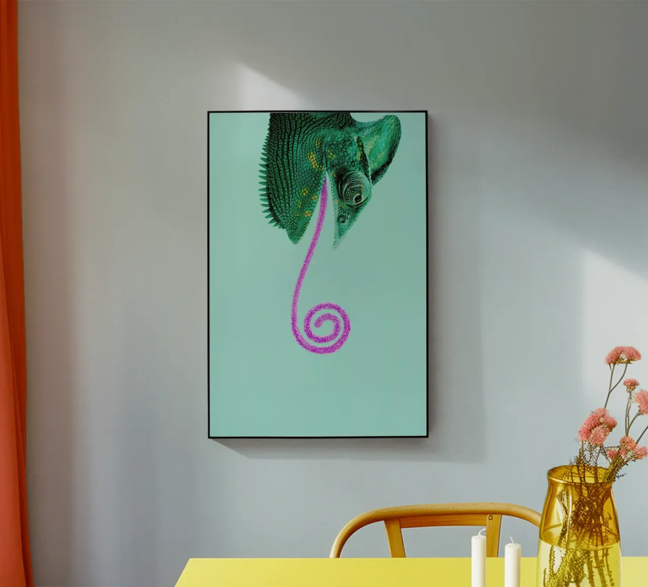 Candy Chameleon plexiglass da Jonas Loose