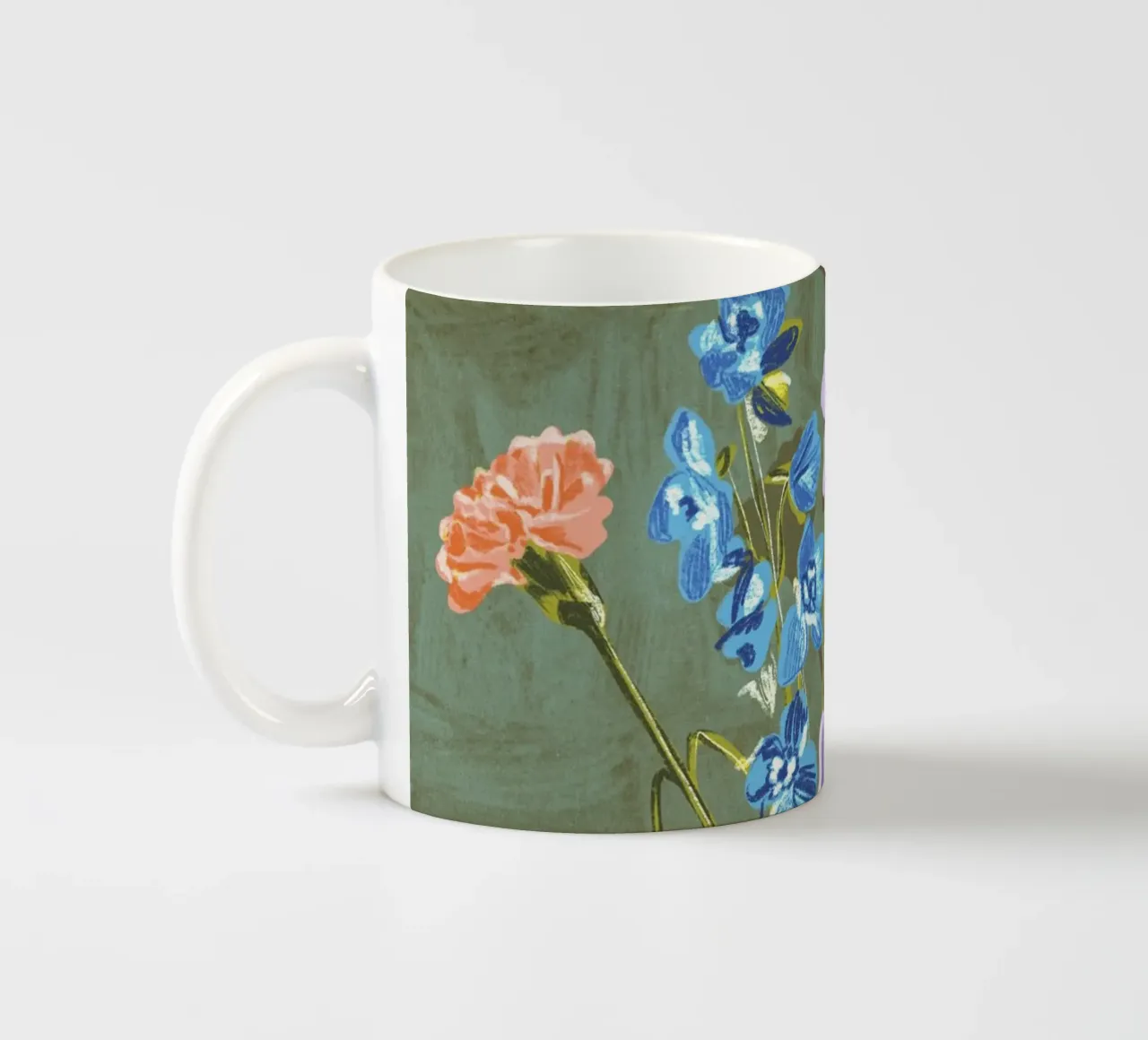 Carnations tazza in ceramica da GigiRosado