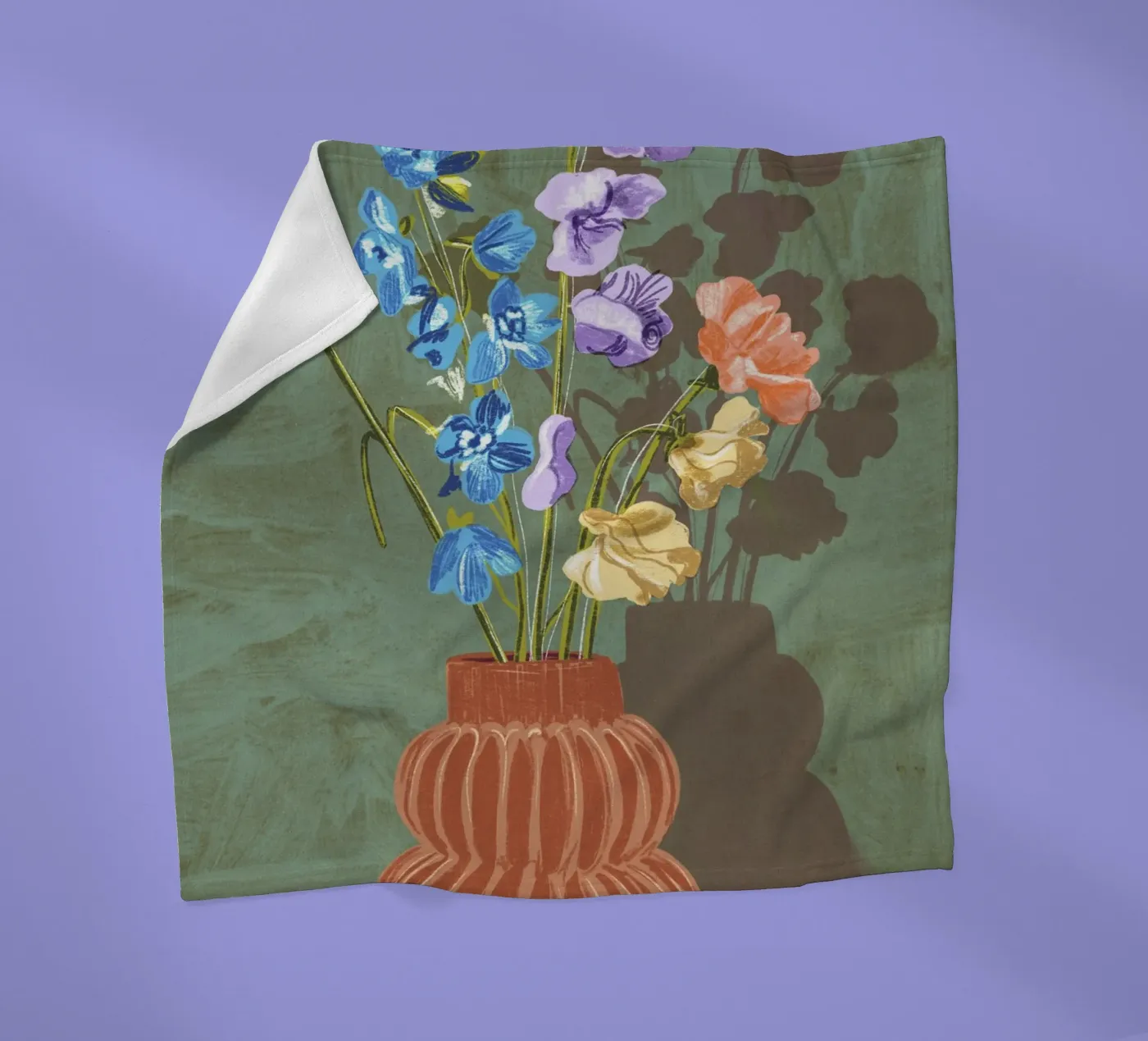 Carnations fleecedeken van GigiRosado