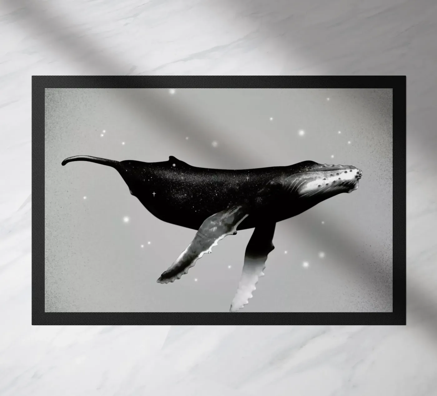 Whale doormat by Chris Wharton