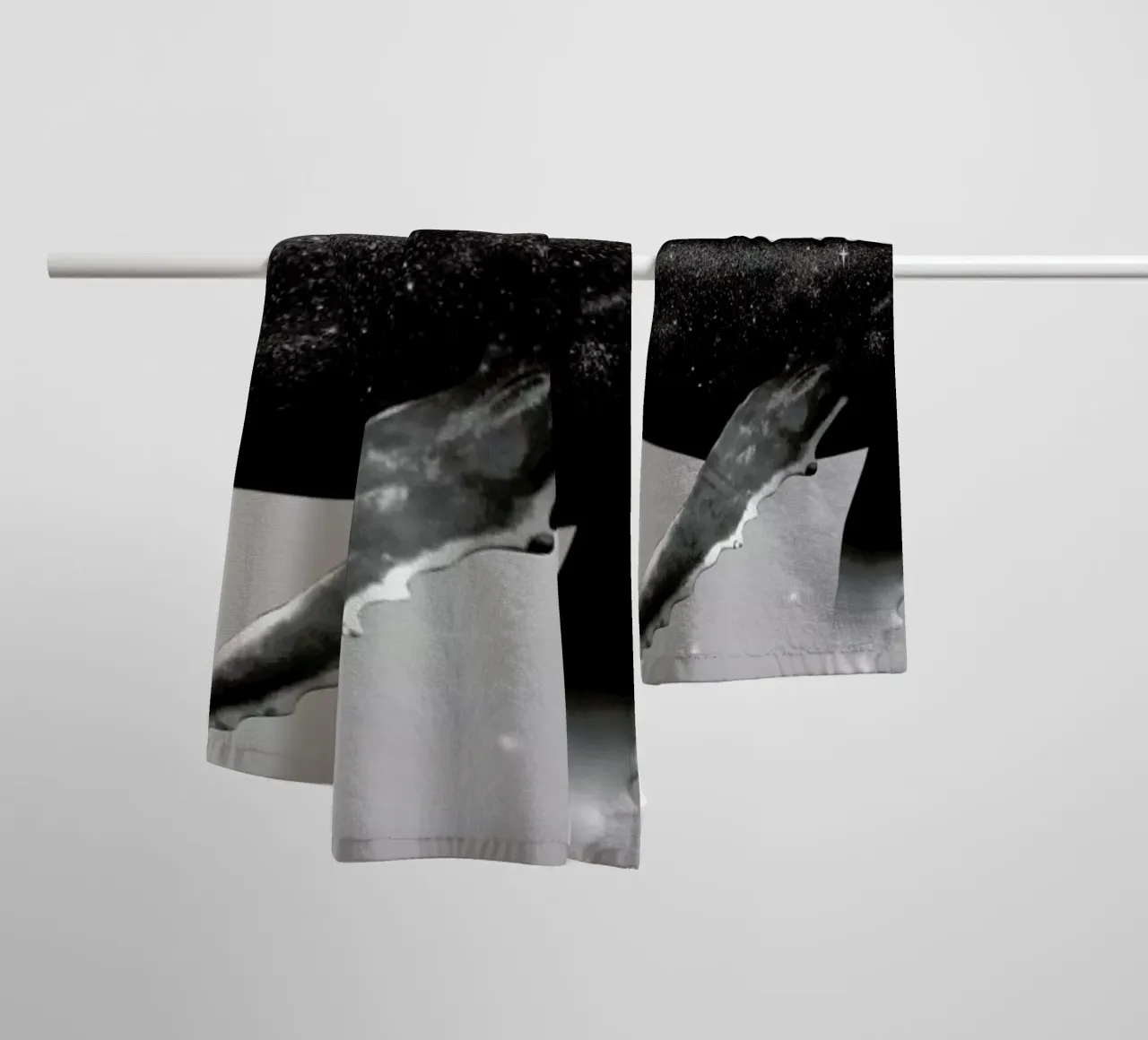 Whale towel by Chris Wharton