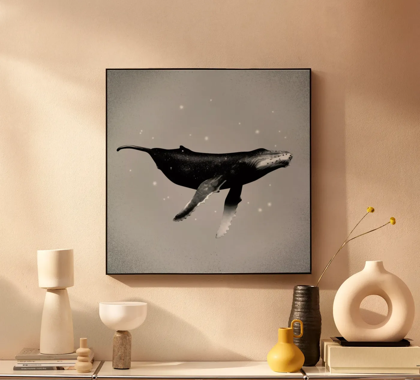 Whale plexiglass da Chris Wharton