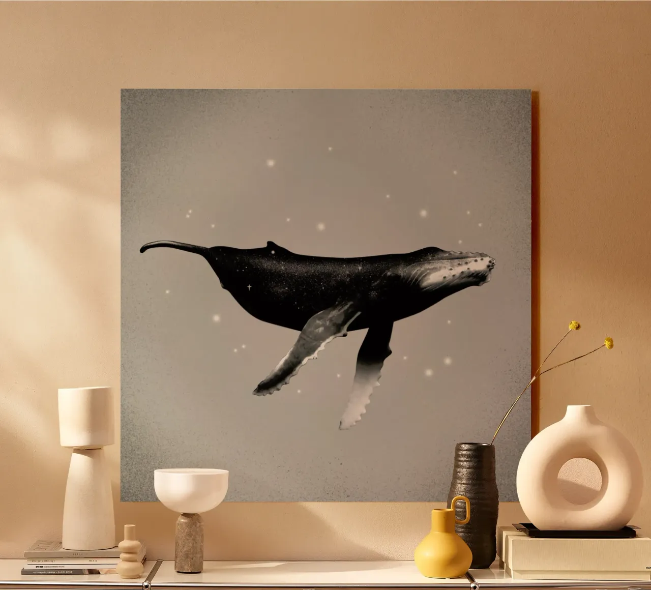 Whale plexiglass da Chris Wharton