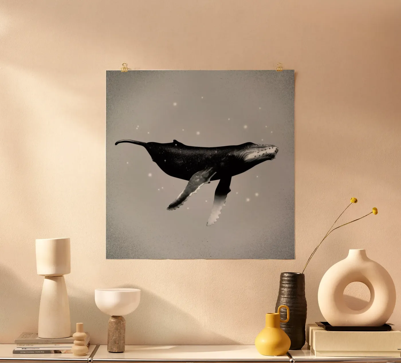 Whale poster by Chris Wharton