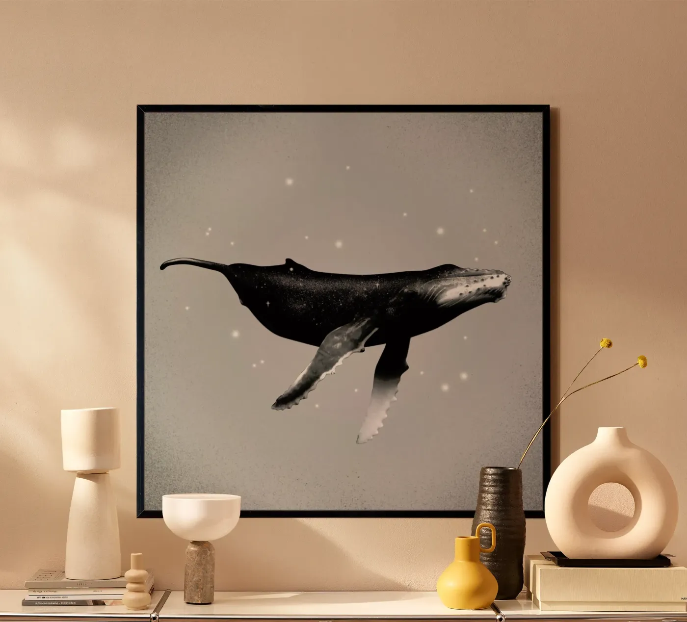 Whale poster by Chris Wharton