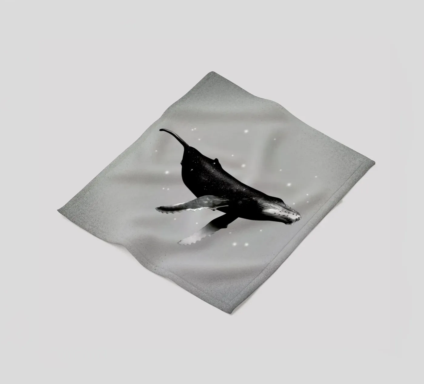 Whale fleecedeken van Chris Wharton