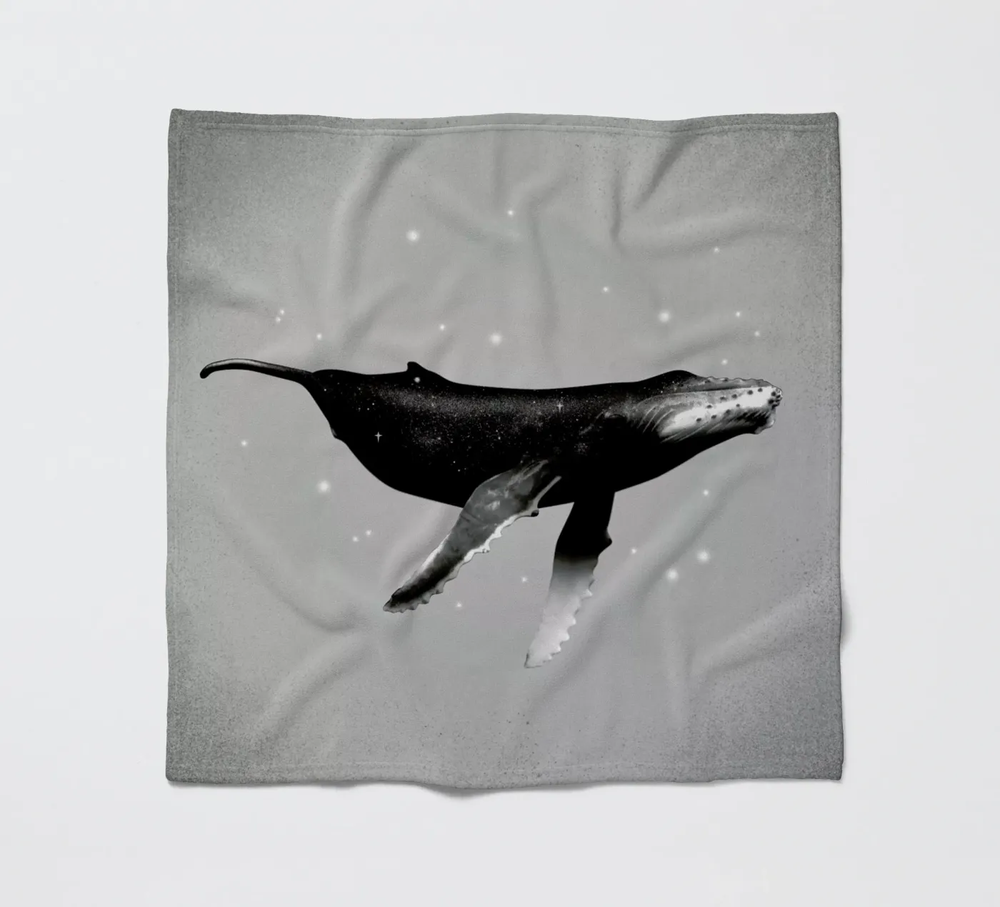 Whale fleecedeken van Chris Wharton