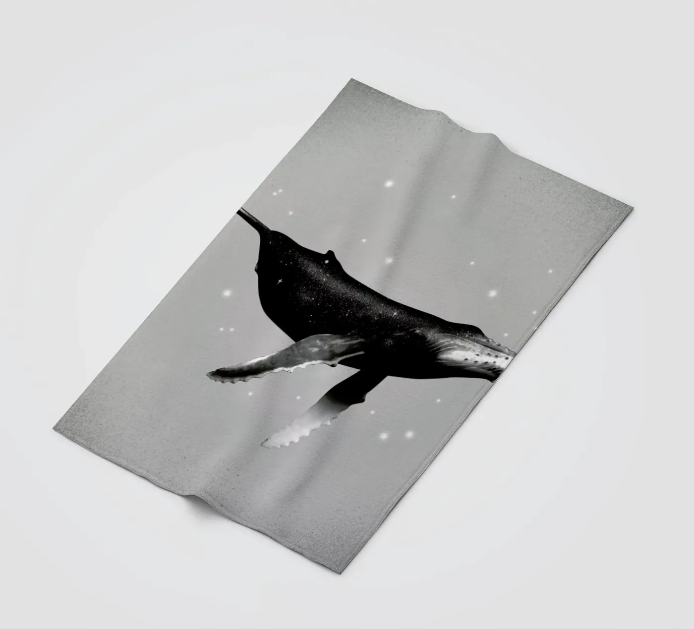 Whale fleecedeken van Chris Wharton