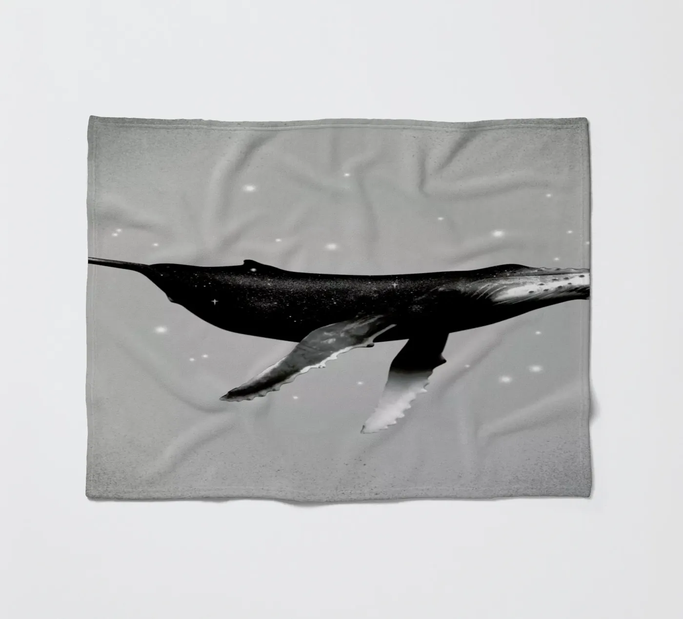 Whale fleecedeken van Chris Wharton