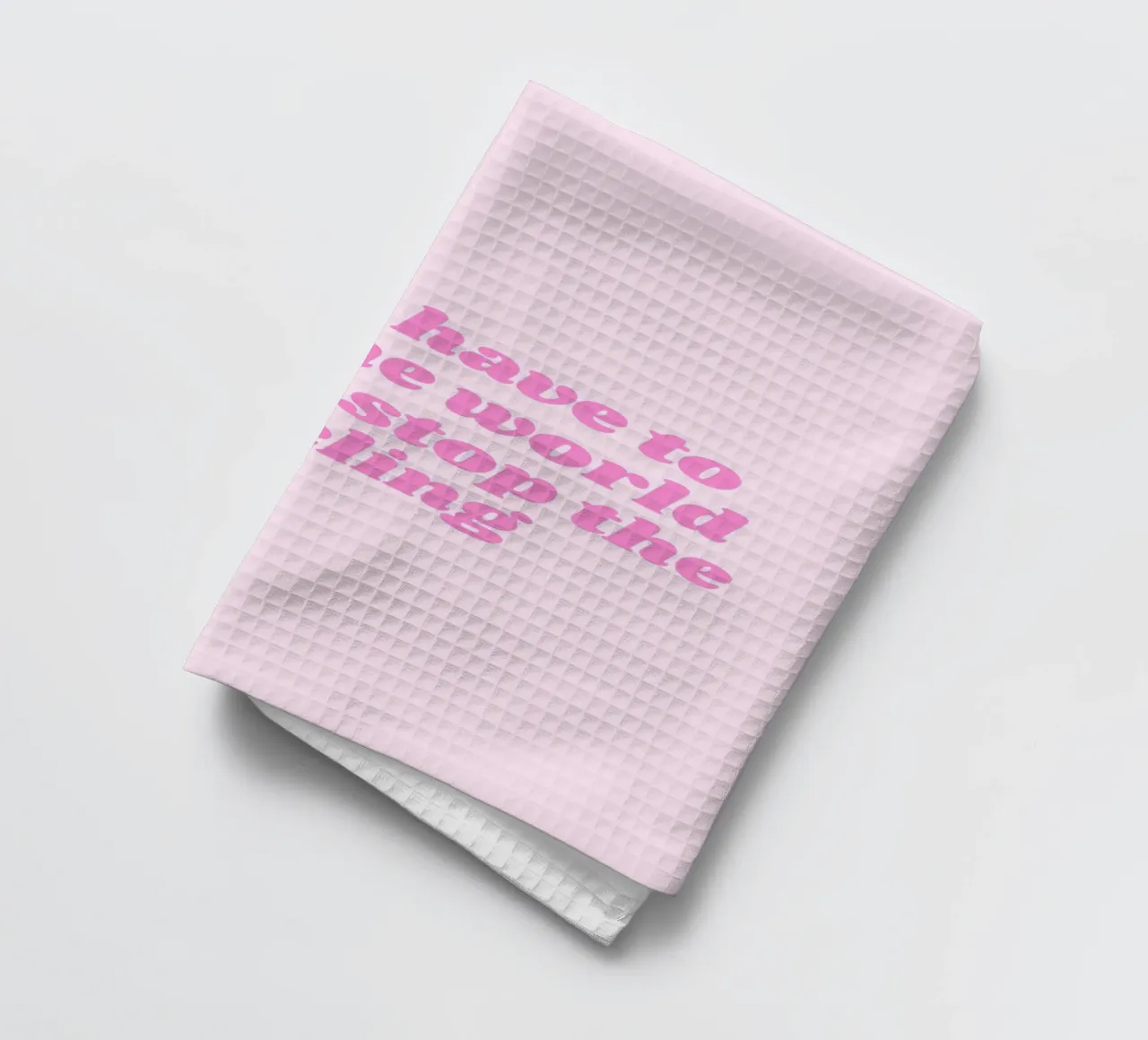 Good Luck, Babe! Chappell Roan Song Lyrics, Pink Wall Art tea towel by Coquette Club