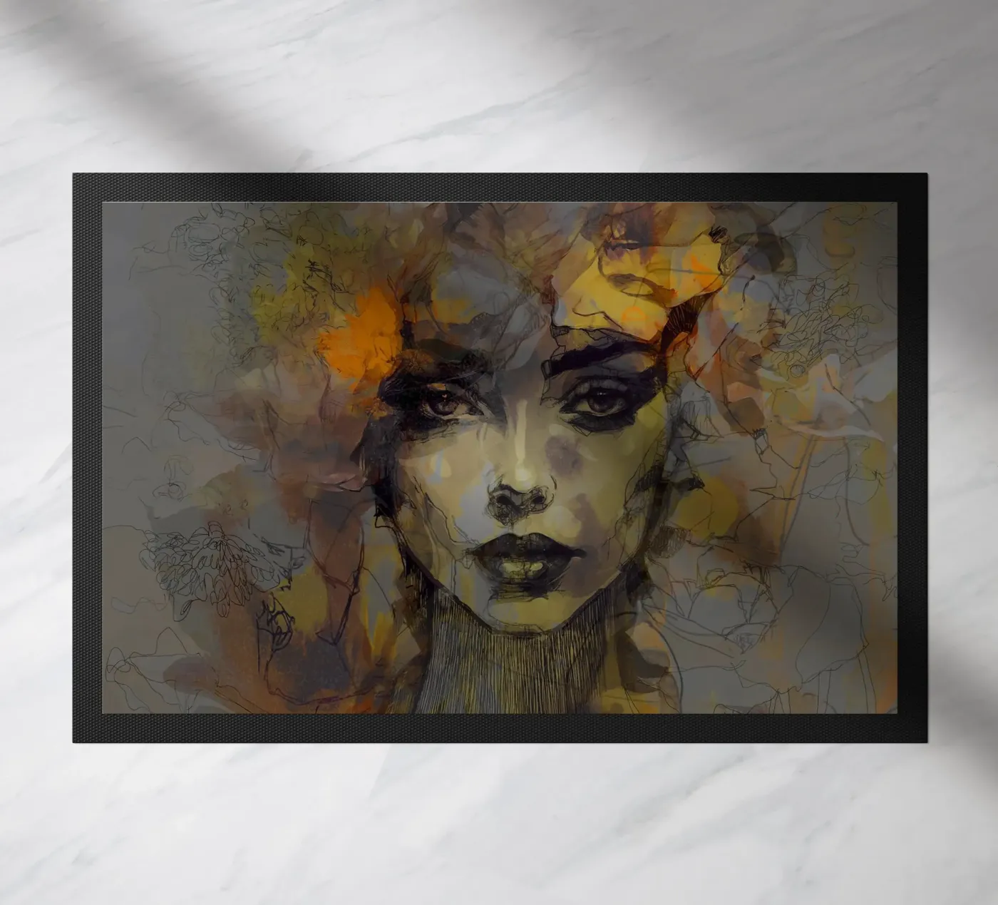 butterfly2 doormat by Giulio Iurissevich