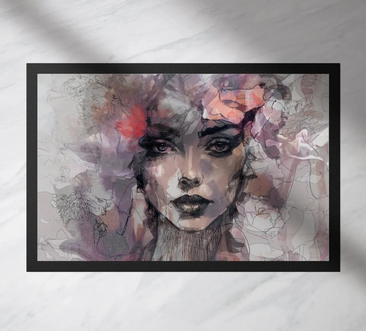 butterfly0 doormat by Giulio Iurissevich