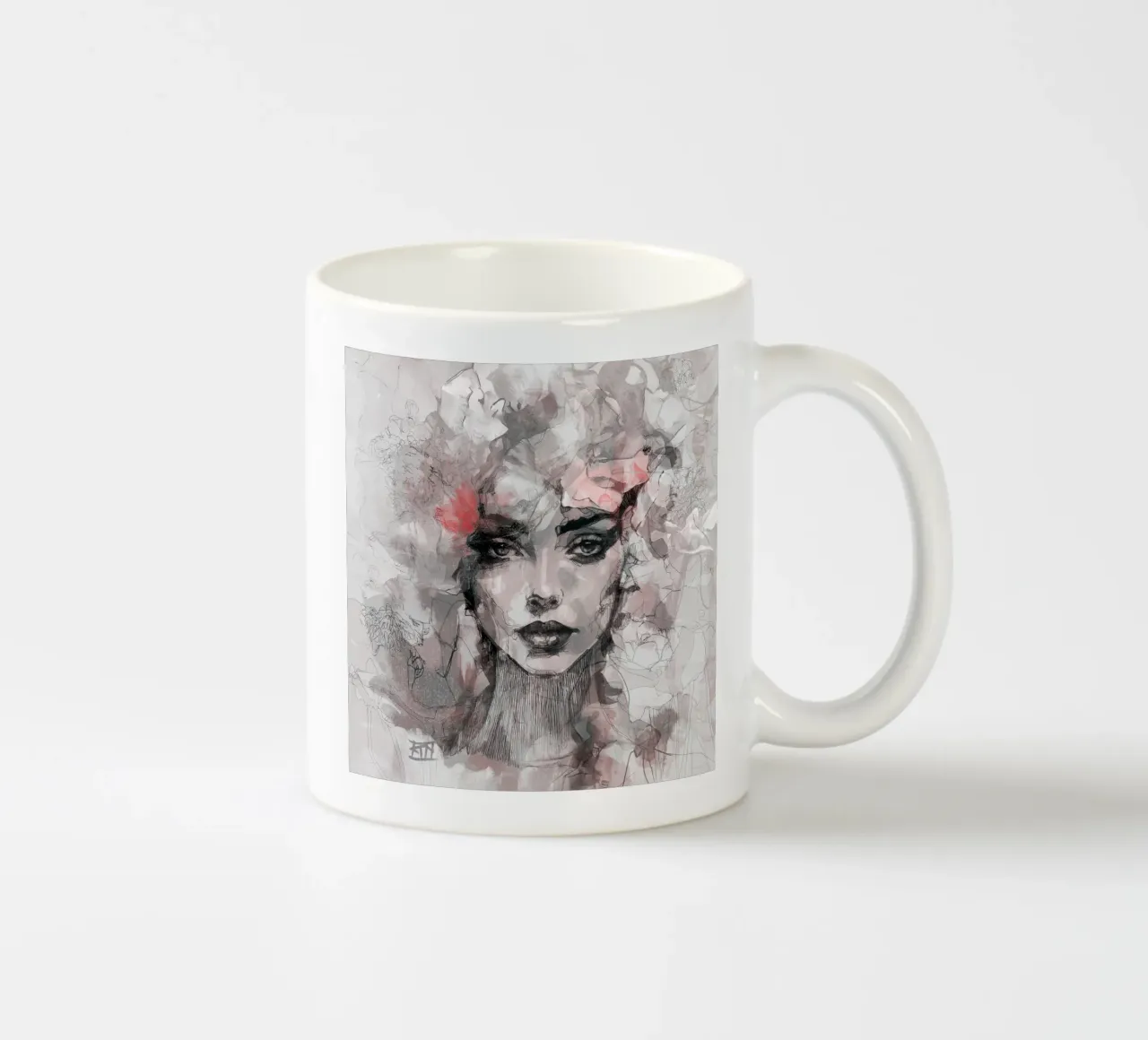 farfalla00 tazza in ceramica da Giulio Iurissevich