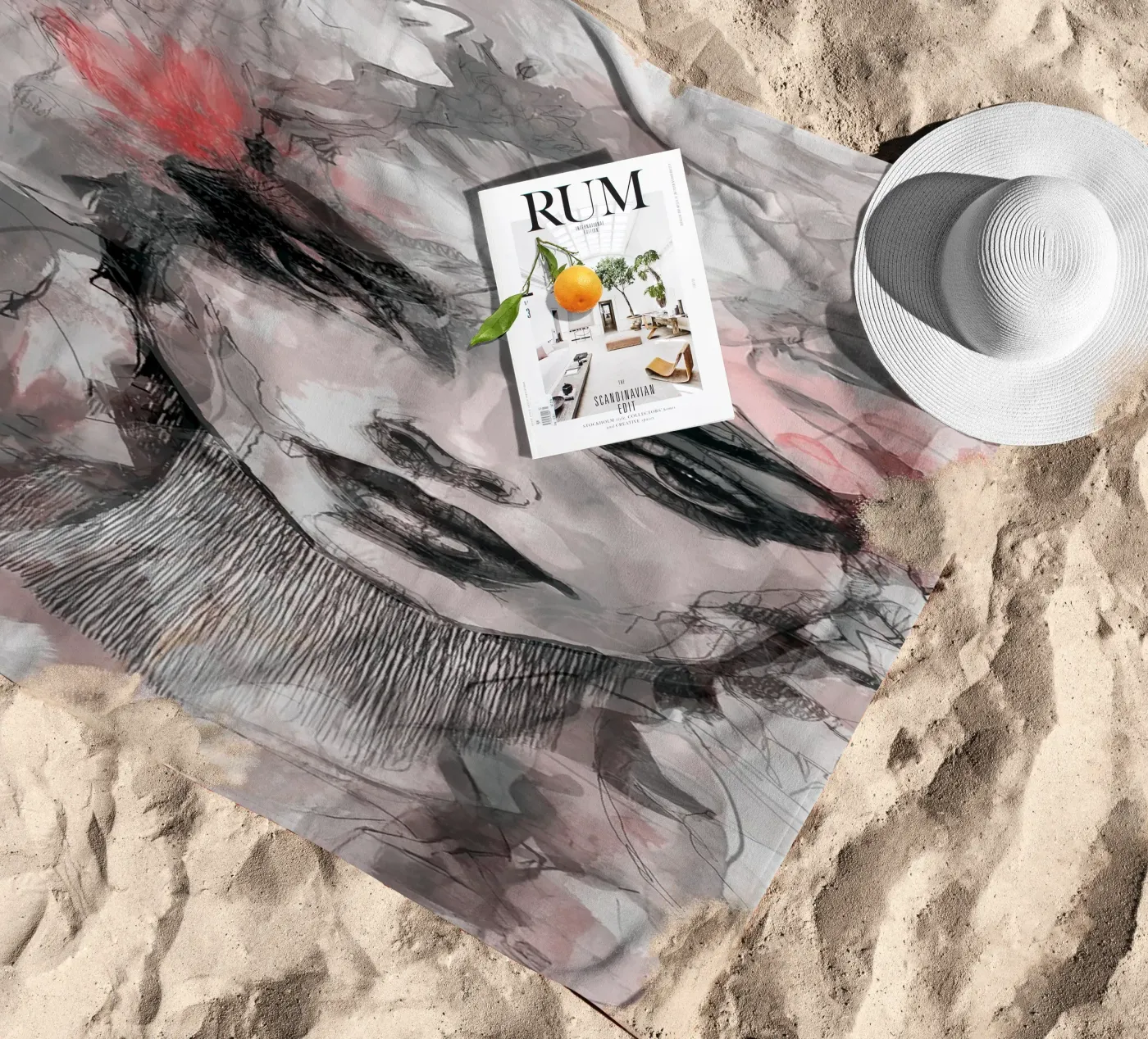 butterfly00 beach towel by Giulio Iurissevich