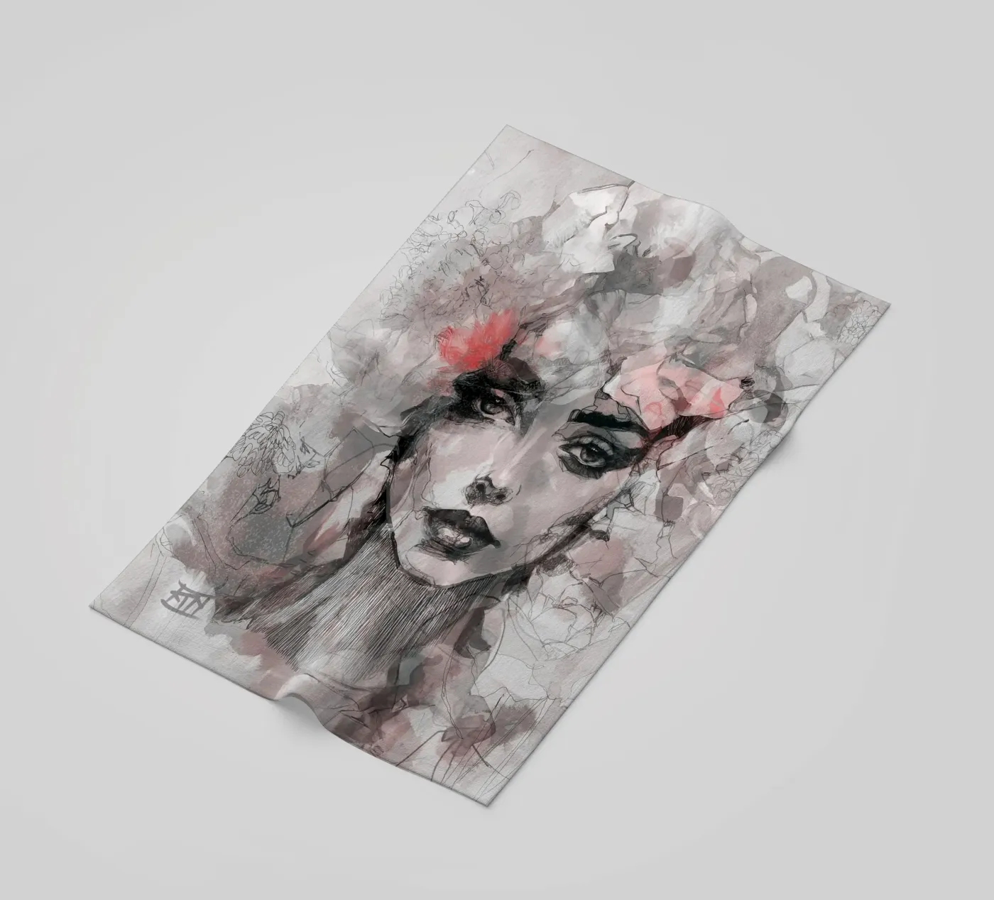 butterfly00 beach towel by Giulio Iurissevich