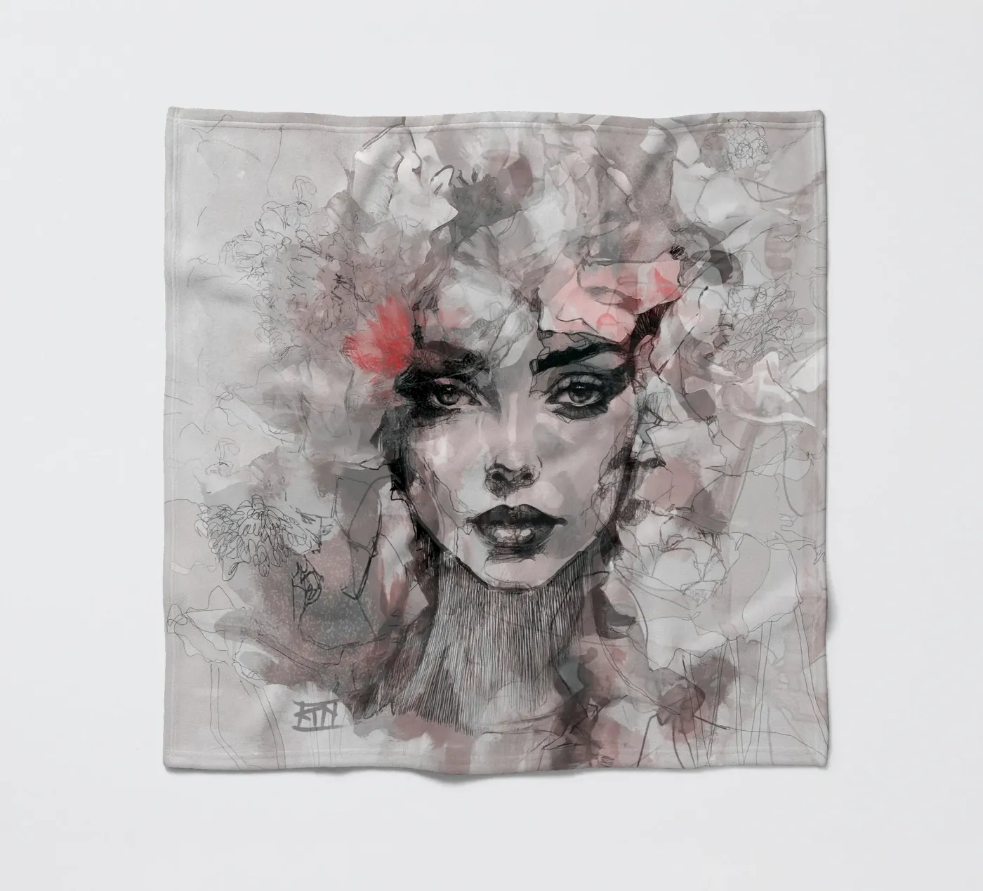 farfalla00 coperta in pile da Giulio Iurissevich