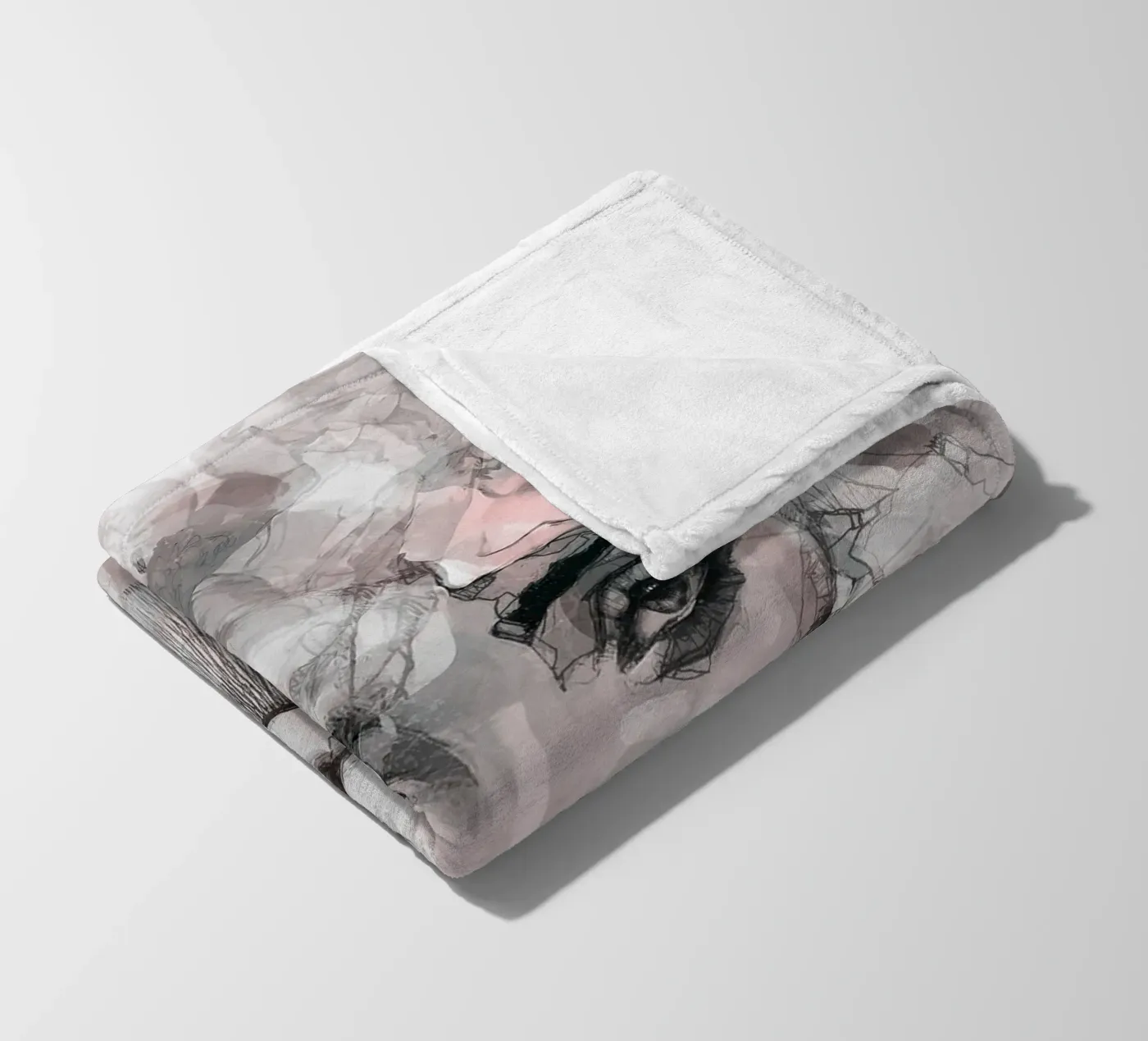 farfalla00 coperta in pile da Giulio Iurissevich