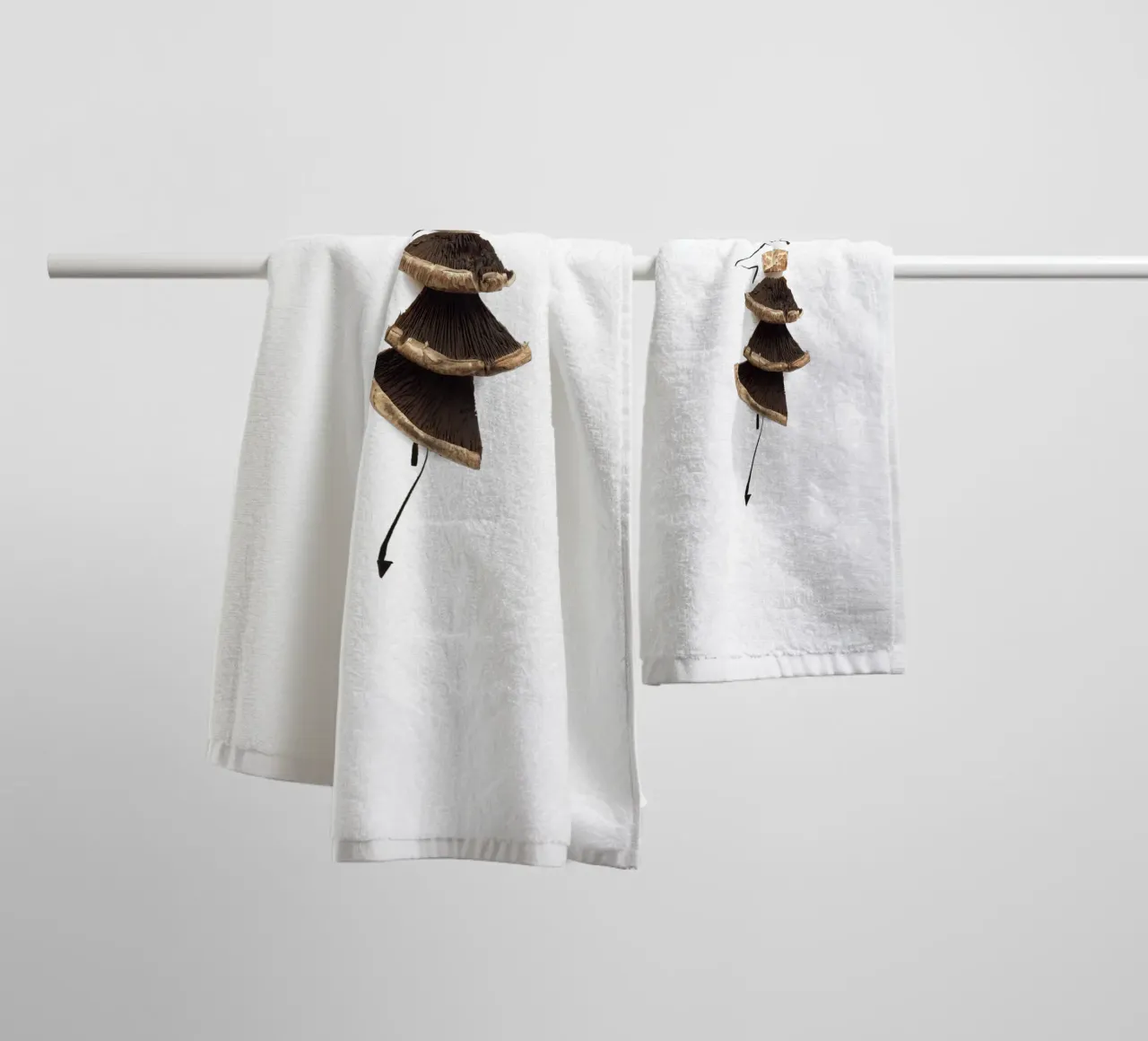 Shiitake asciugamano da bagno da Gretchen Roehrs