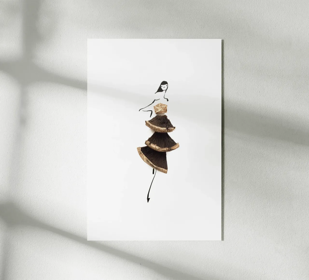 Shiitake plexiglass da Gretchen Roehrs