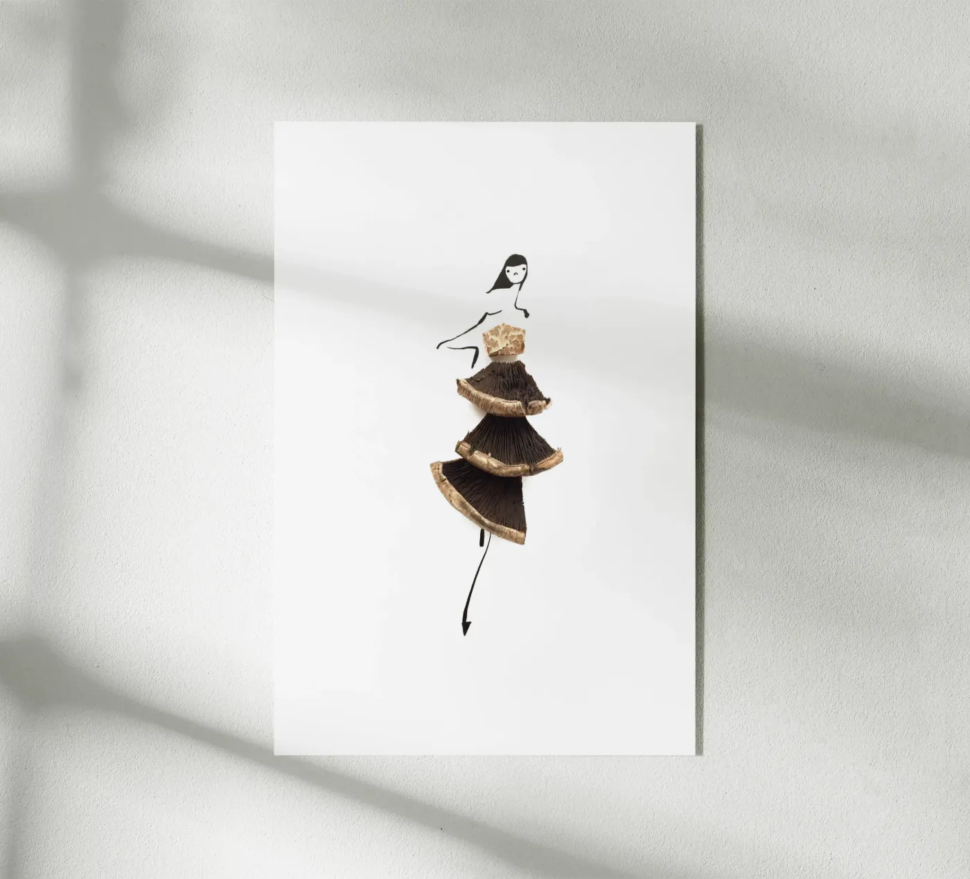 Shiitake plexiglass da Gretchen Roehrs