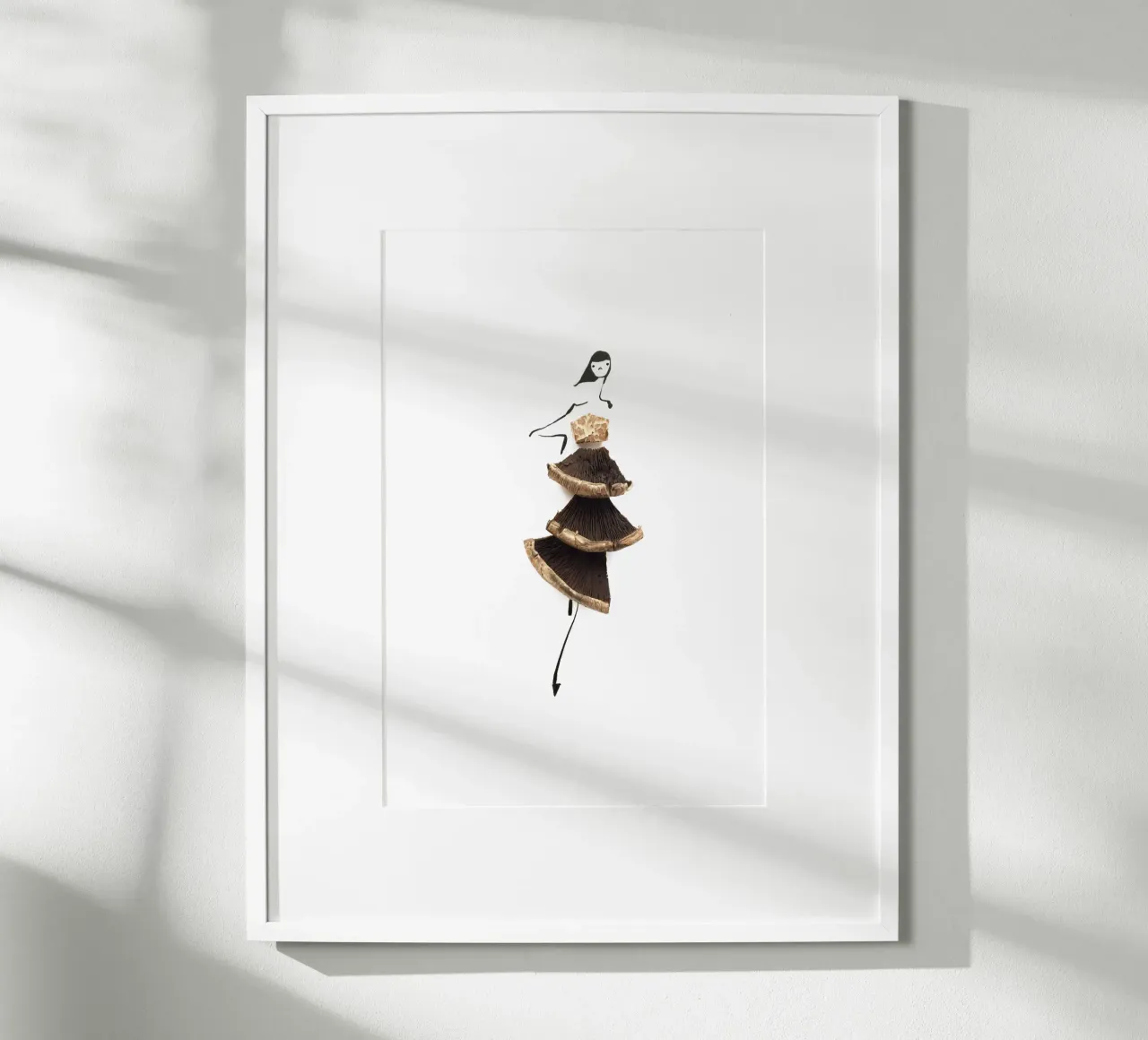 Shiitake carta hahnemühle da Gretchen Roehrs