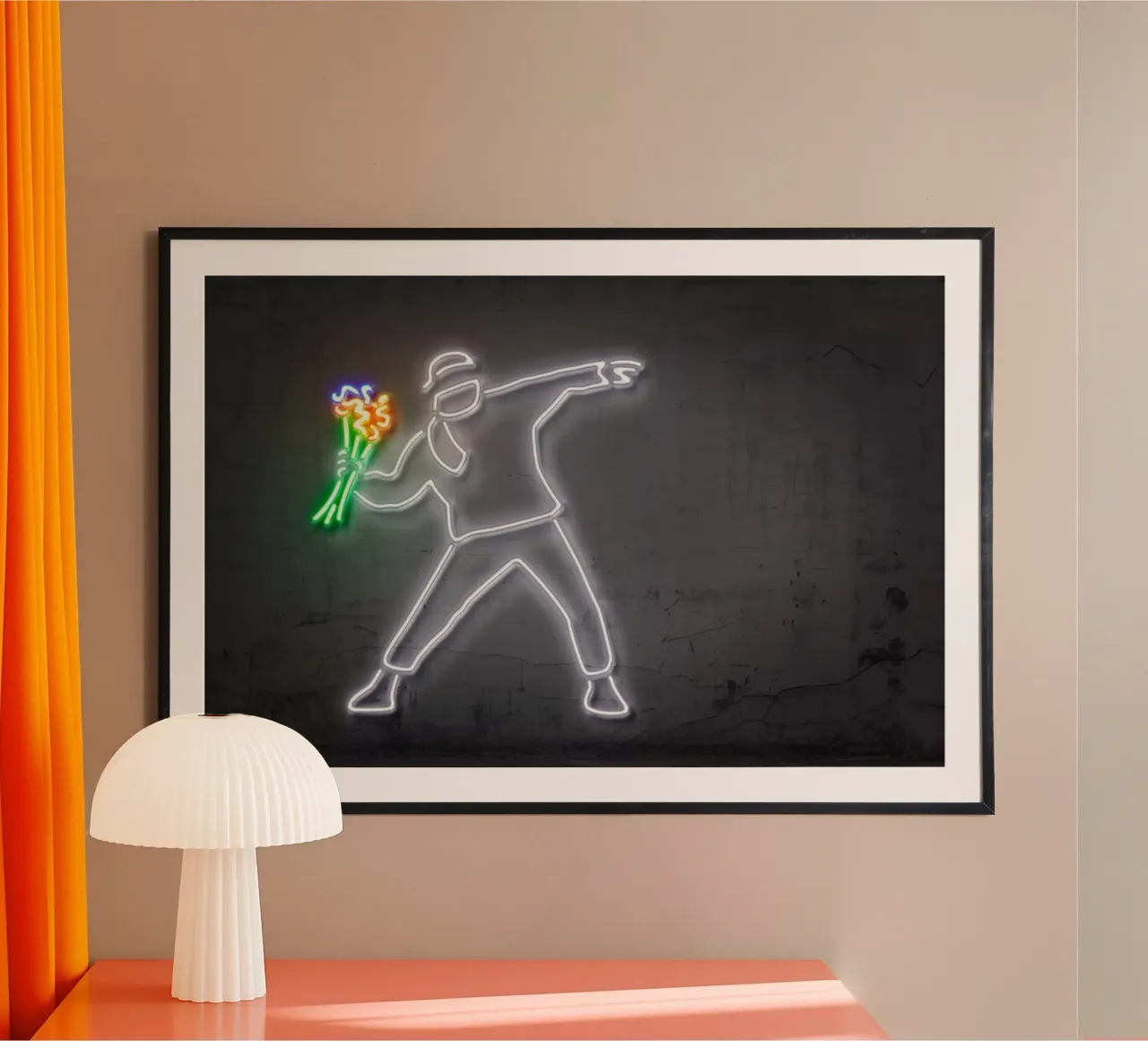 Flower Thrower poster by Octavian