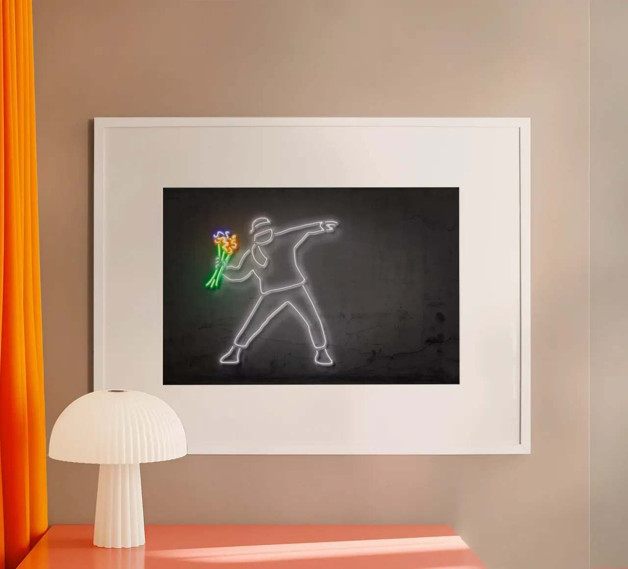 Flower Thrower poster by Octavian