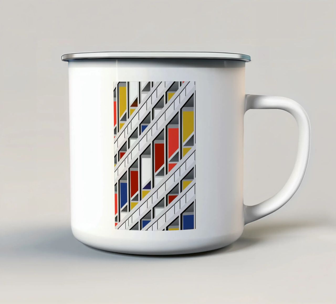 Lecorb tazza in smalto da Sabrina Ziegenhorn