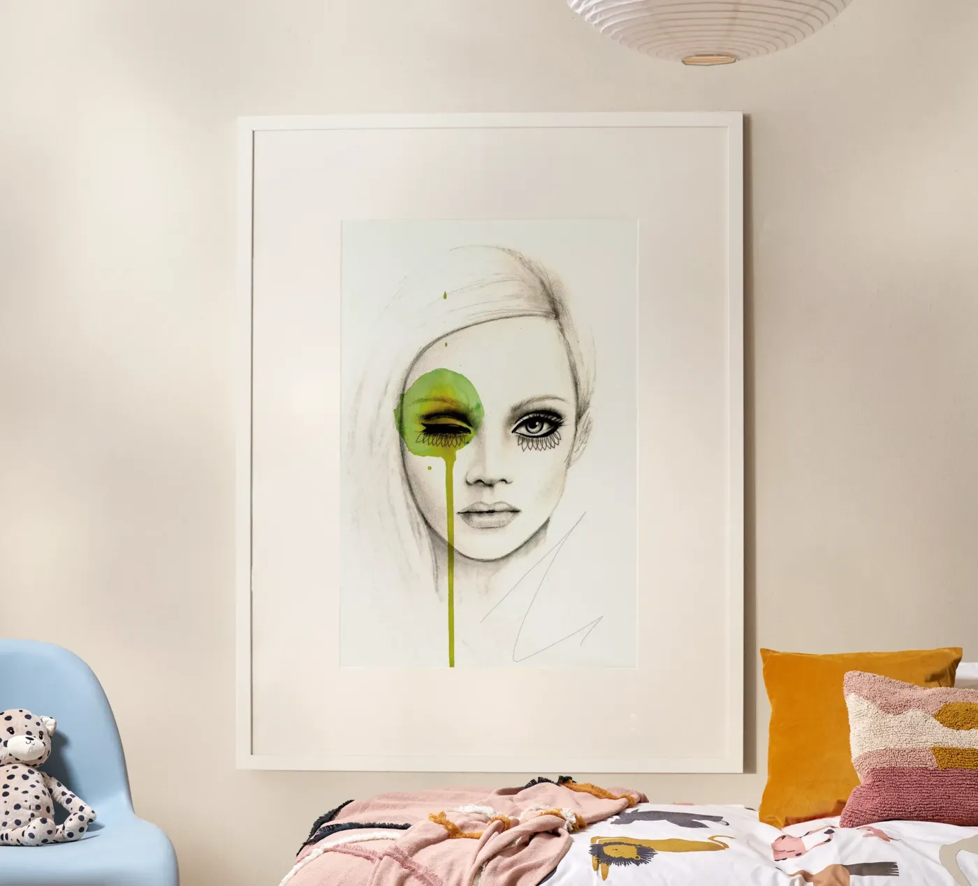 Fused poster van Leigh Viner