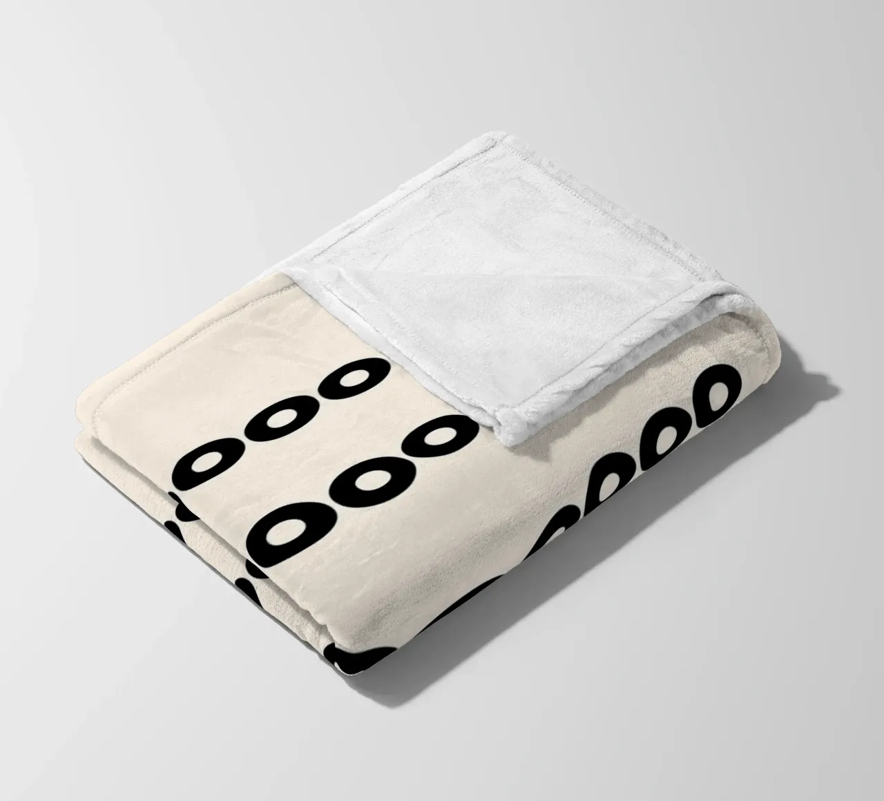 Snoooze | Sleepy & Minimalist Print coperta in pile da PrintCessStudio