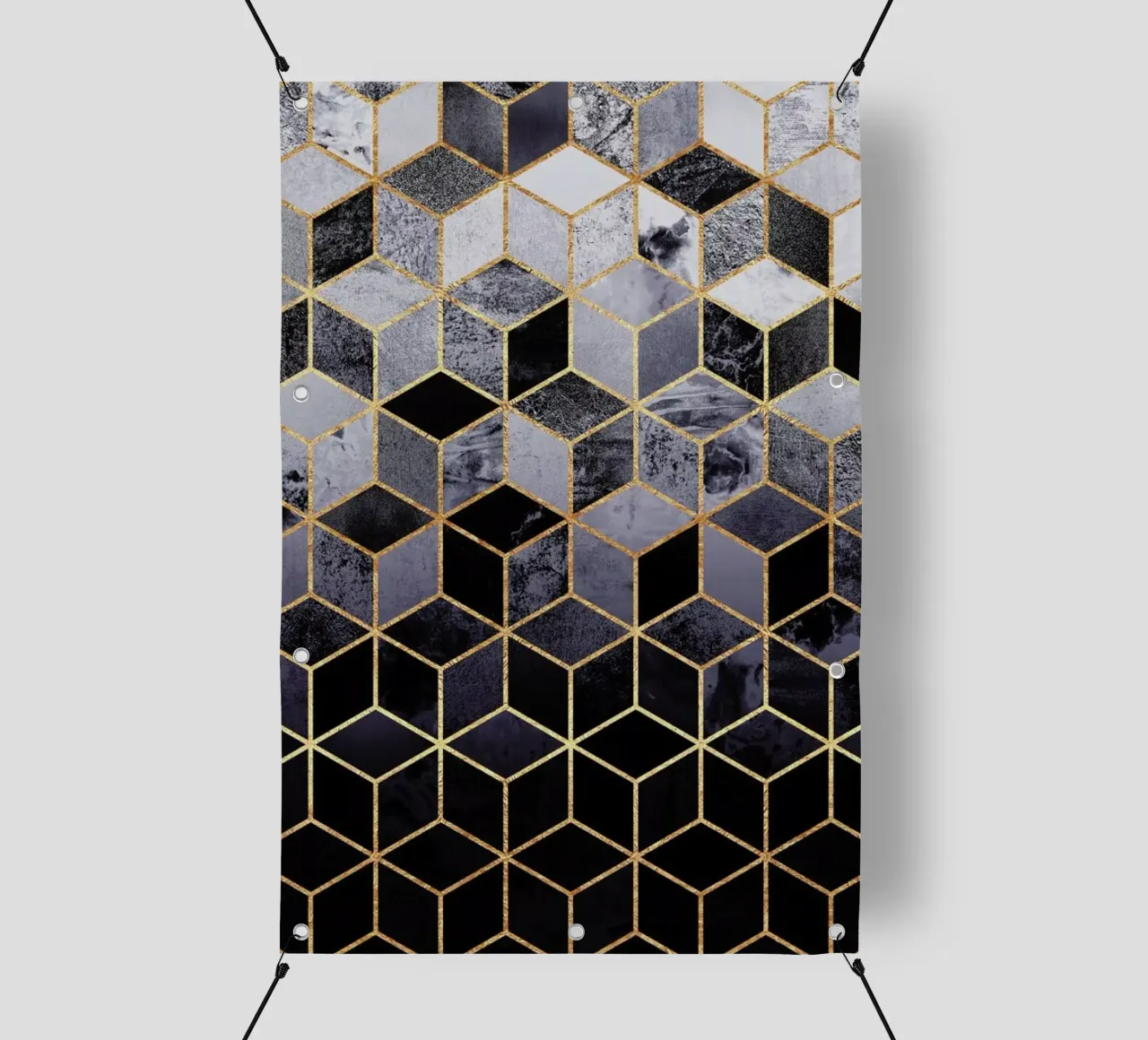 Daydream Cubes telo in pvc da Elisabeth Fredriksson