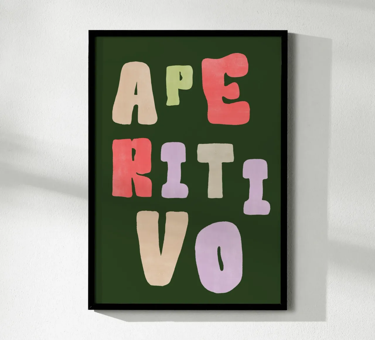 Aperitivo | Bold & Stylish Italian Vibes Print carta hahnemühle da PrintCessStudio