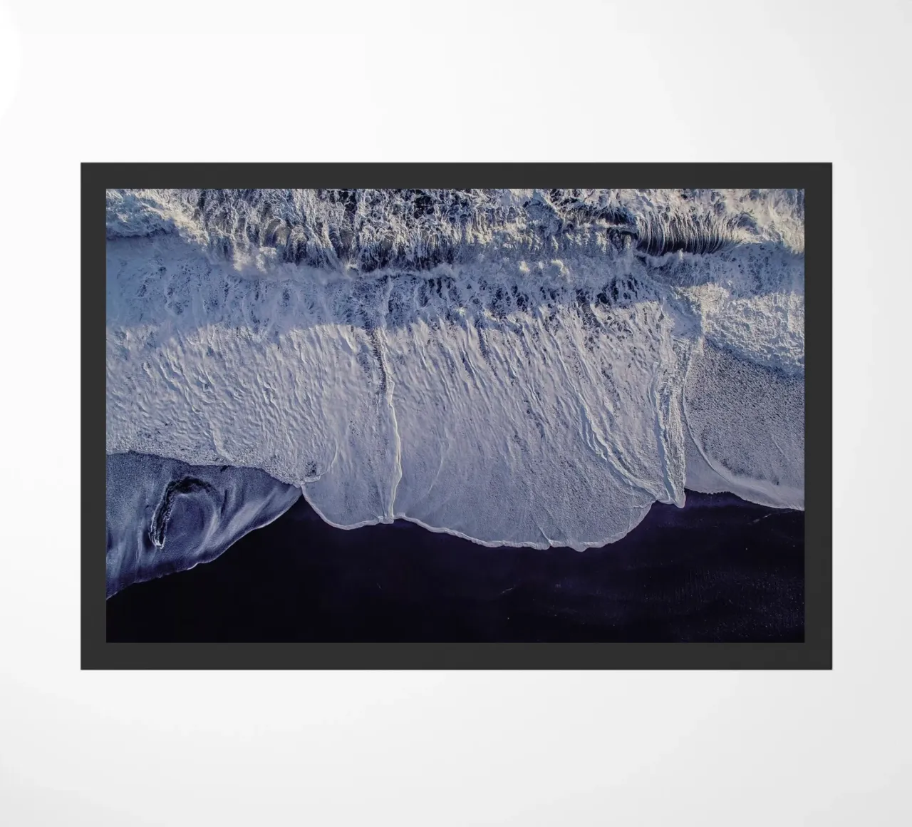 Ocean Waves 2 doormat by Airpixels