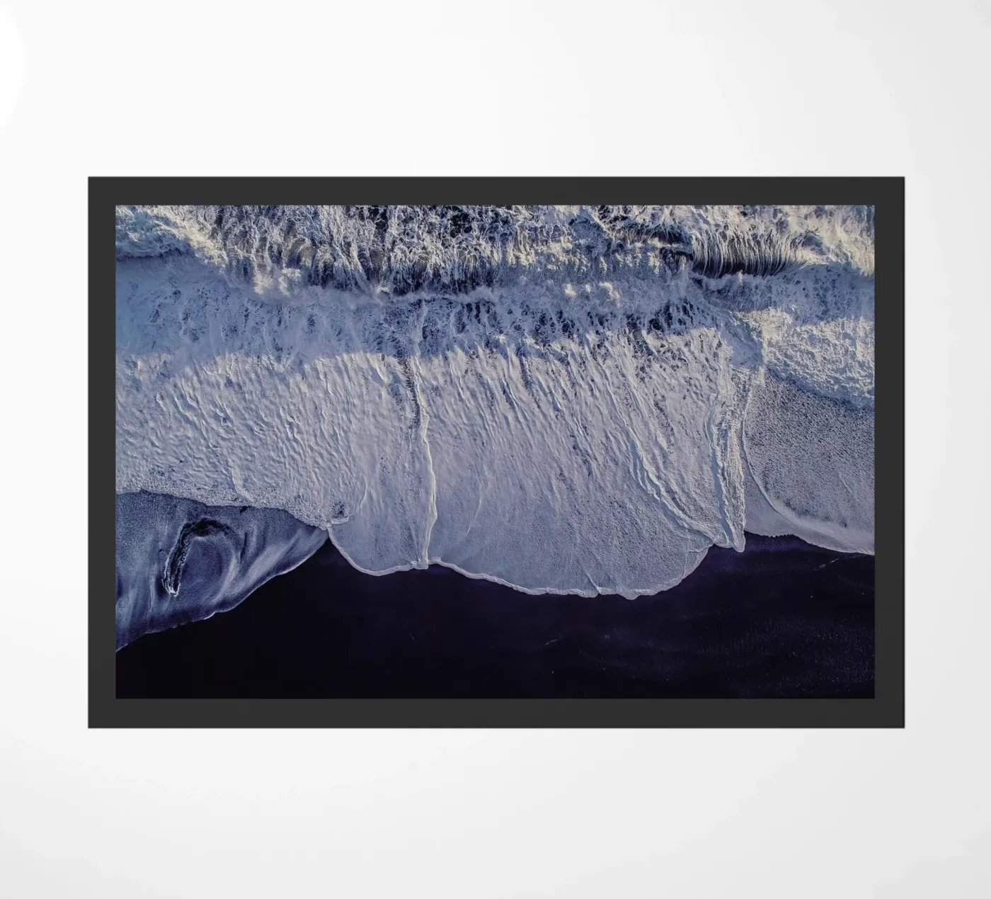 Ocean Waves 2 doormat by Airpixels