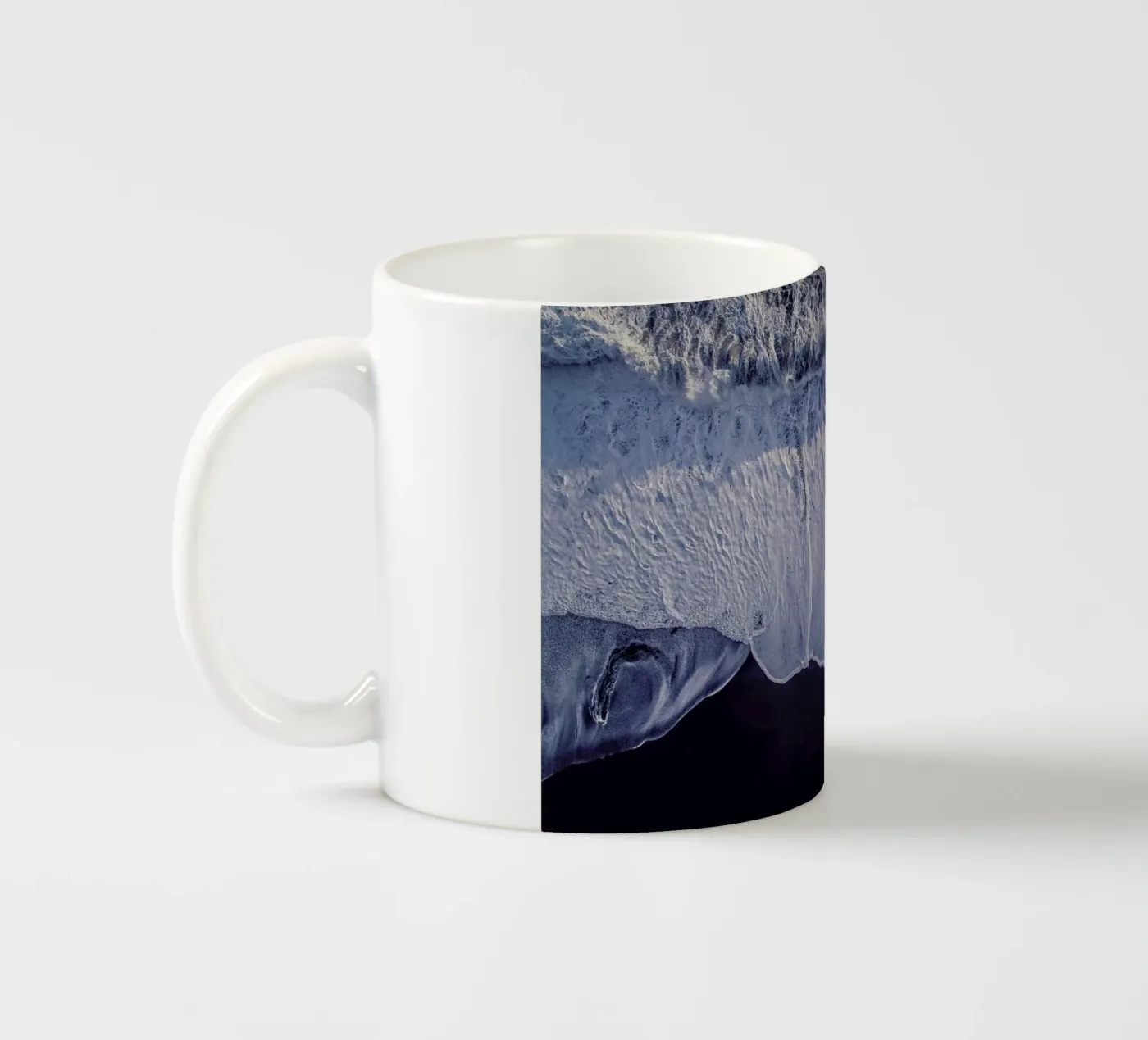 Ocean Waves 2 ceramic mug by Airpixels