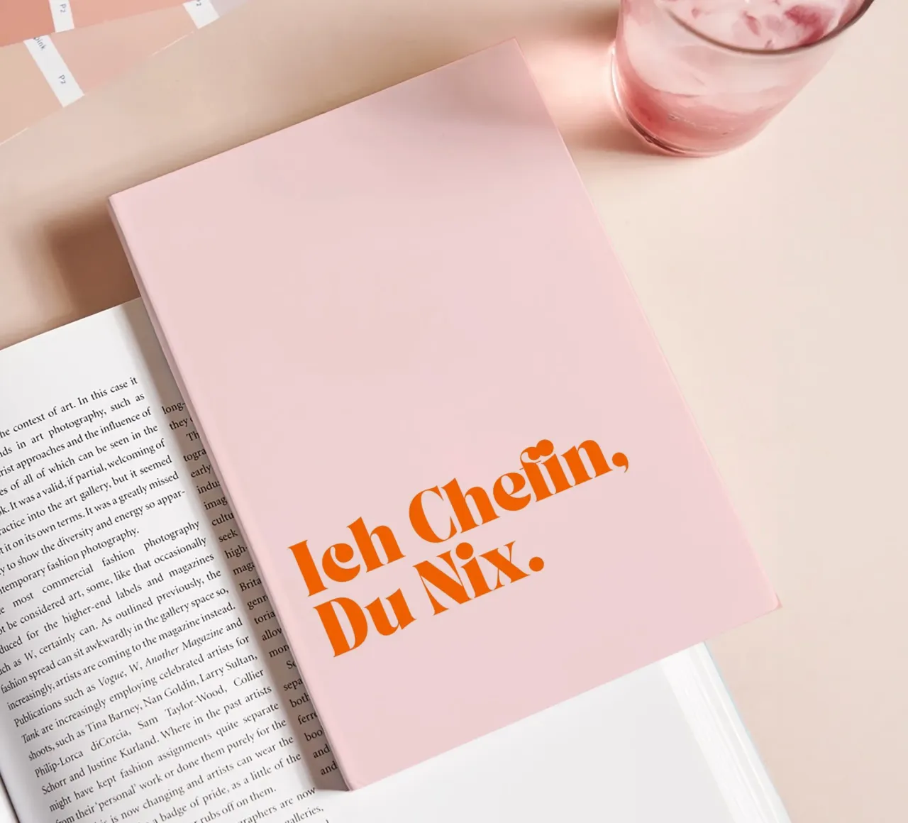 Ich Chefin, Du Nix | Lustiges und Selbstbewusstes Print notebook by PrintCessStudio