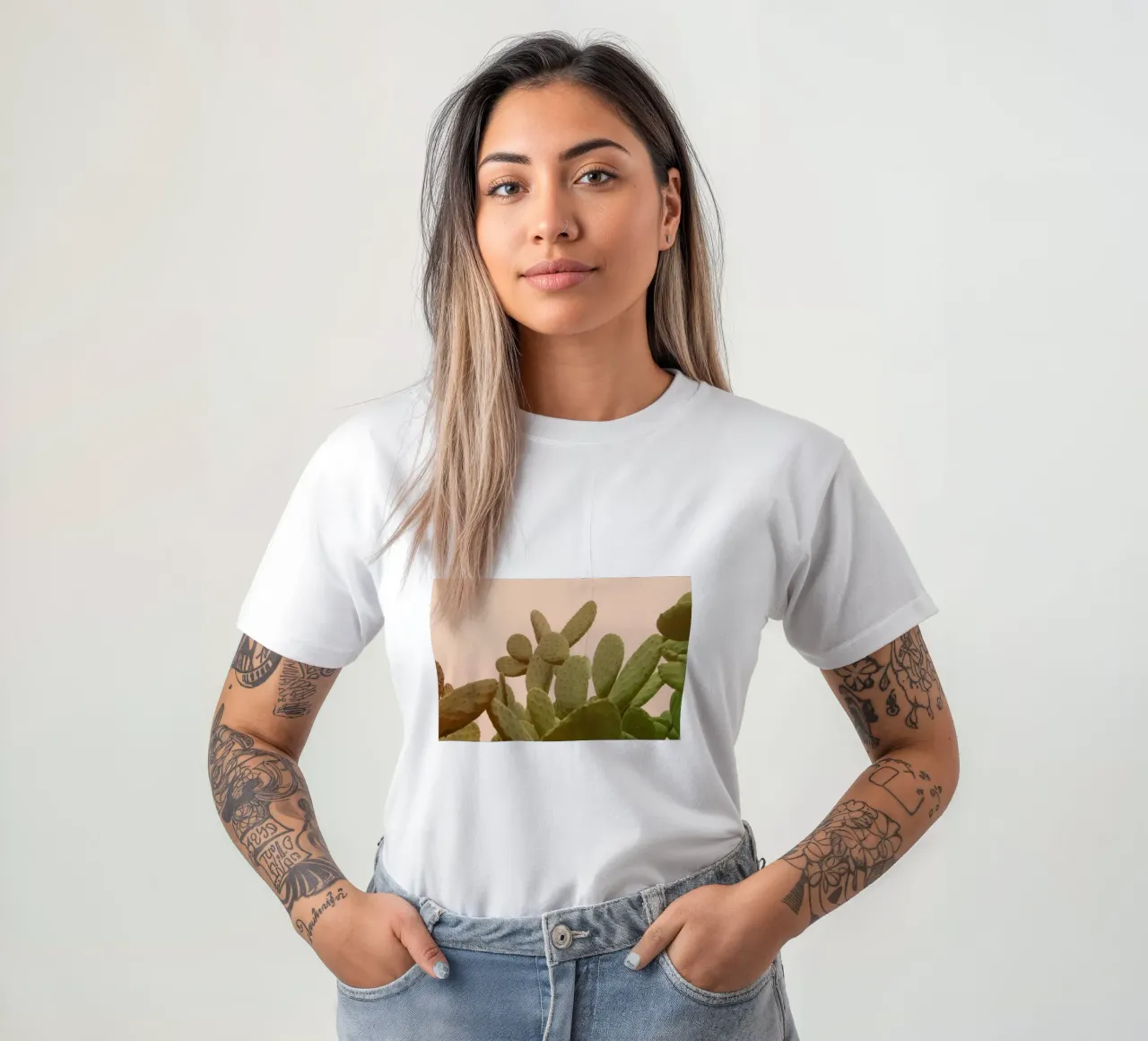 Prickly Pear Cactus t-shirt da Victoria Frost