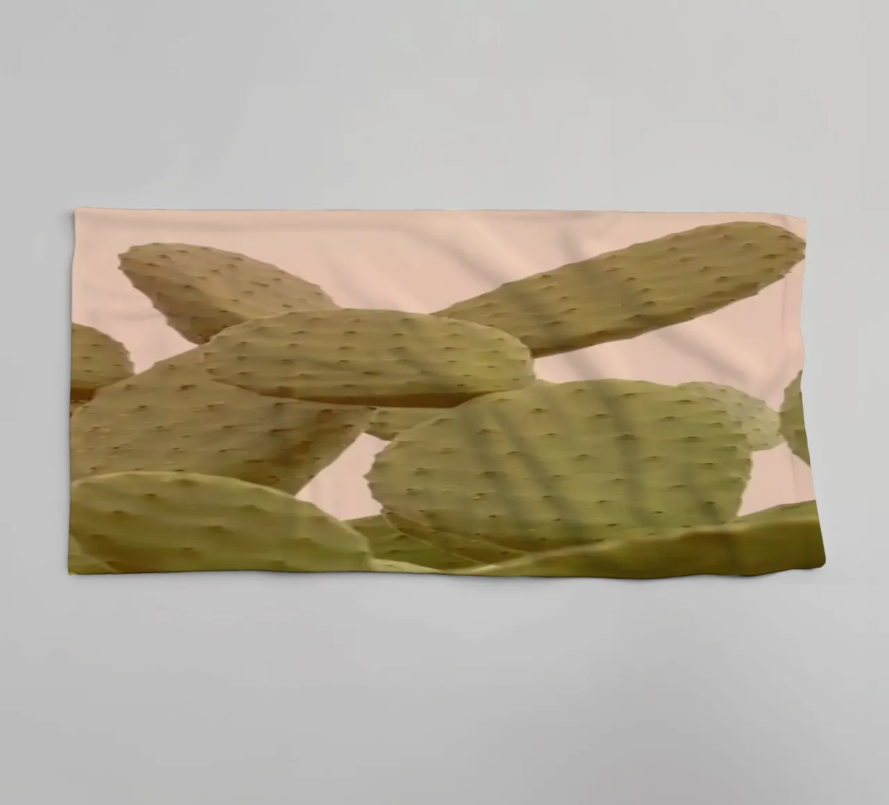 Prickly Pear Cactus asciugamano da bagno da Victoria Frost