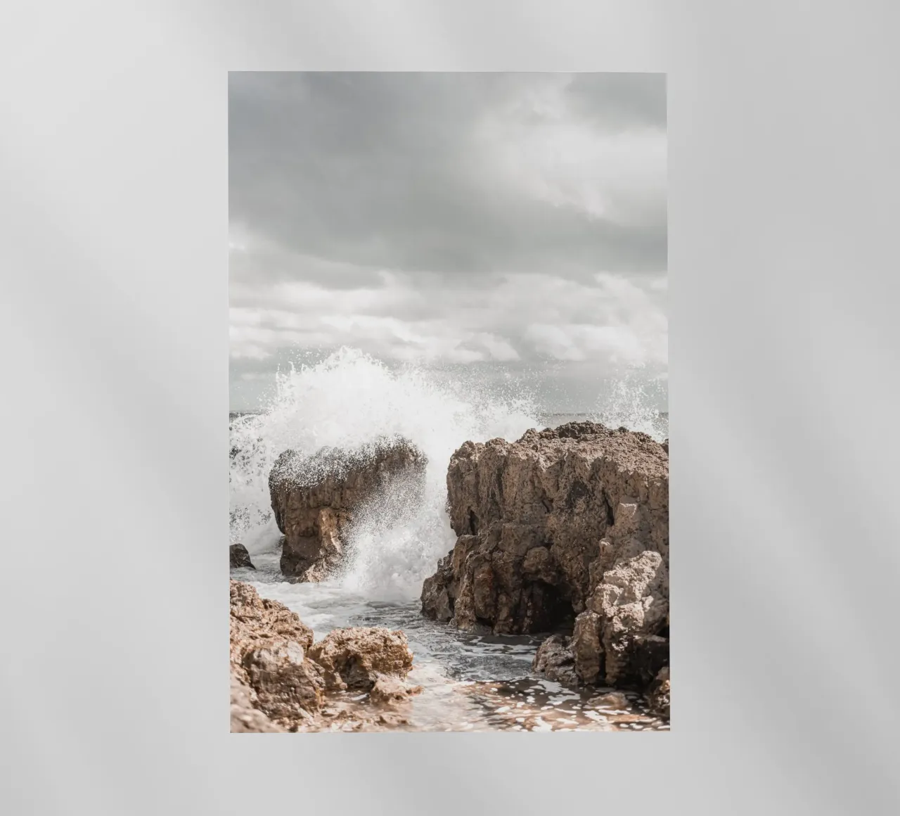 Le onde dell'oceano dei sensi pellicola backlit da Carinaprint