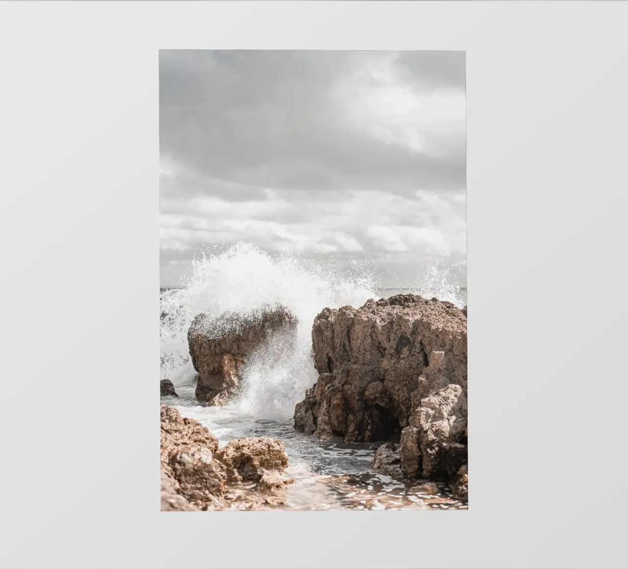 Le onde dell'oceano dei sensi pellicola backlit da Carinaprint