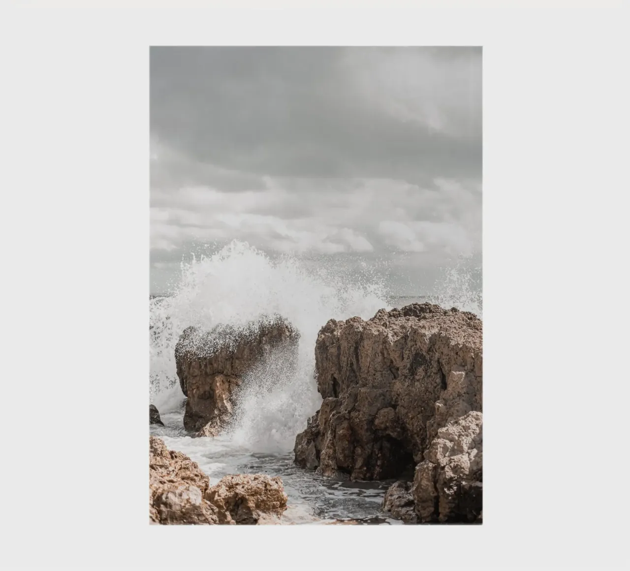 Ocean waves of the senses notebook by Carinaprint