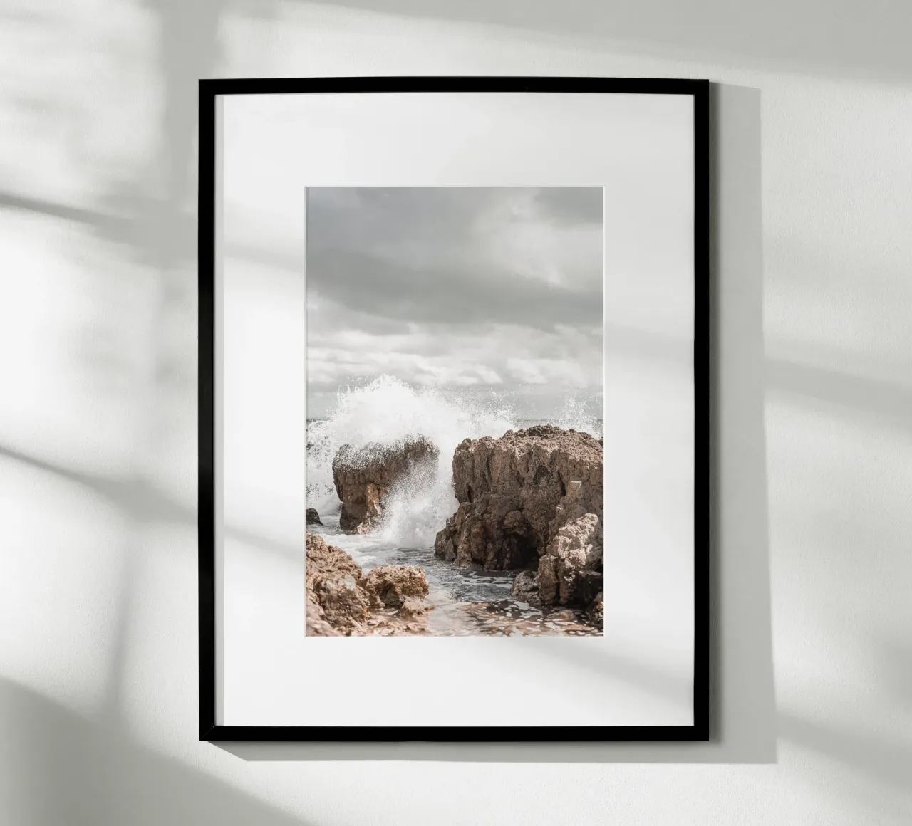 Le onde dell'oceano dei sensi poster da Carinaprint