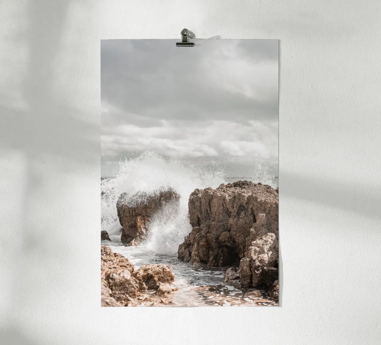 Le onde dell'oceano dei sensi poster da Carinaprint