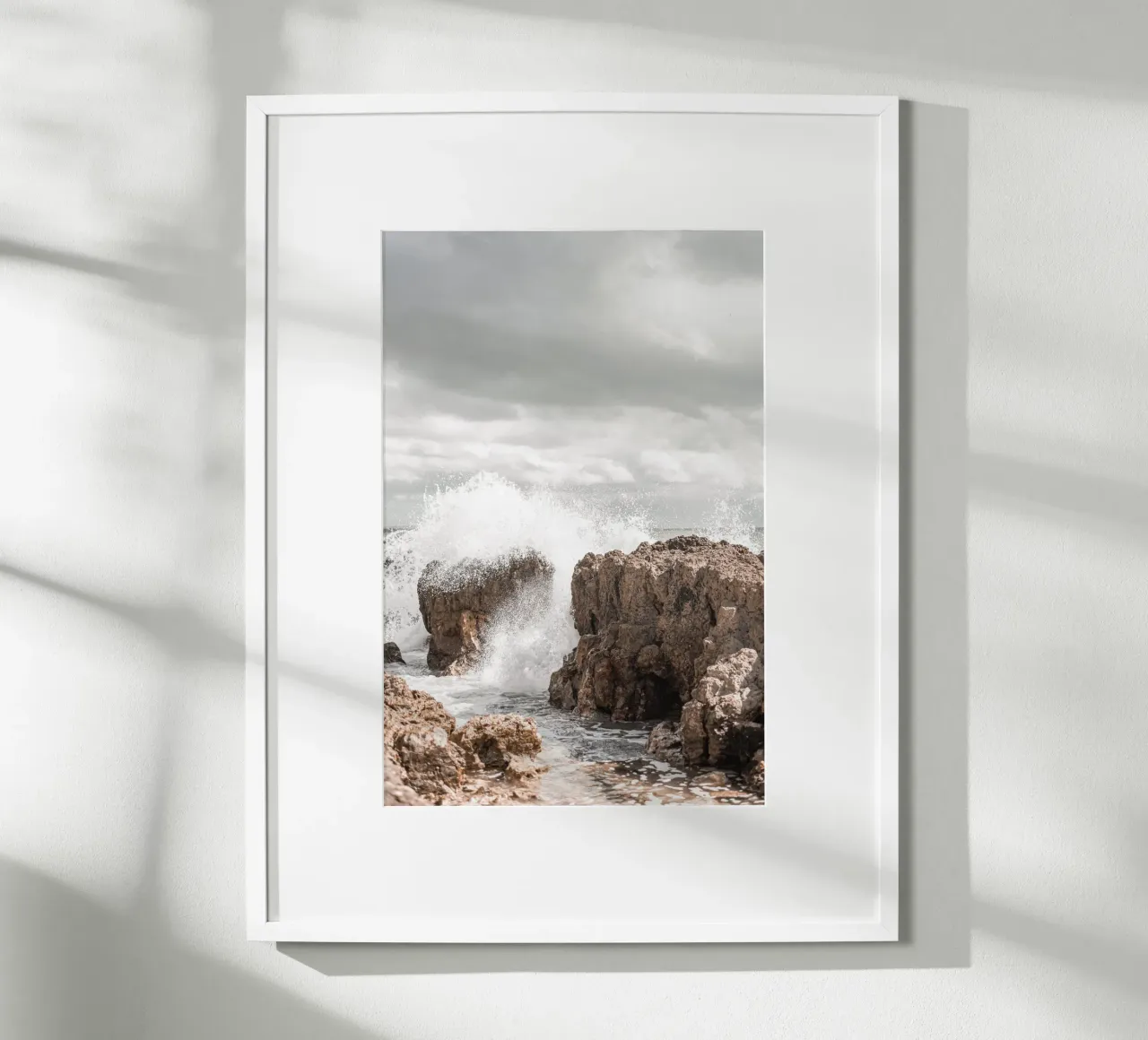 Le onde dell'oceano dei sensi poster da Carinaprint