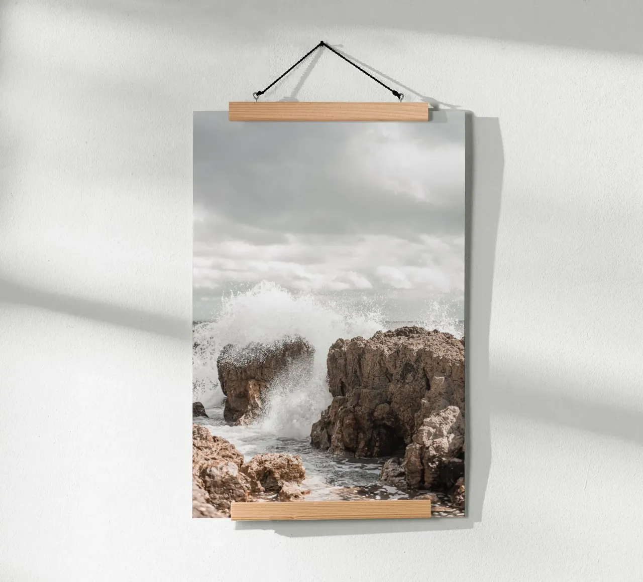 Le onde dell'oceano dei sensi poster da Carinaprint