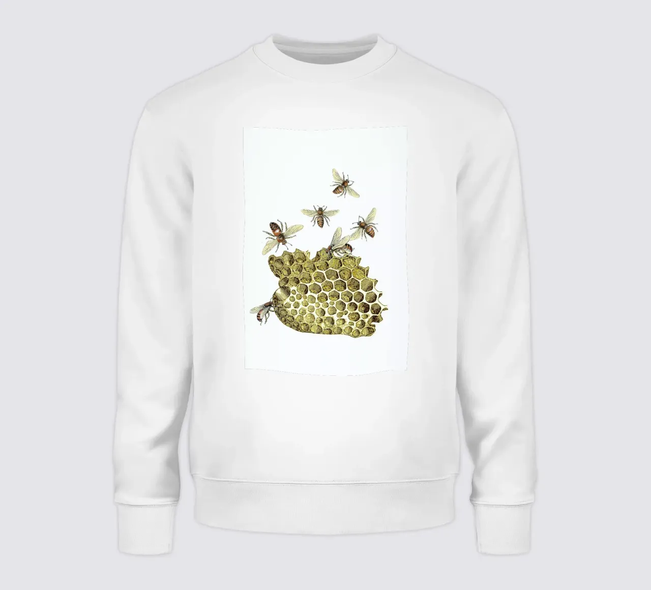 Bees and Honeycomb felpa da Rococco LA