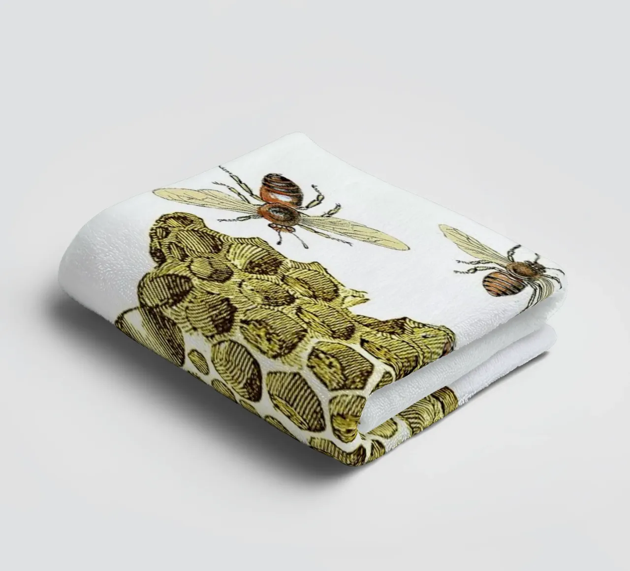 Bees and Honeycomb asciugamano da bagno da Rococco LA