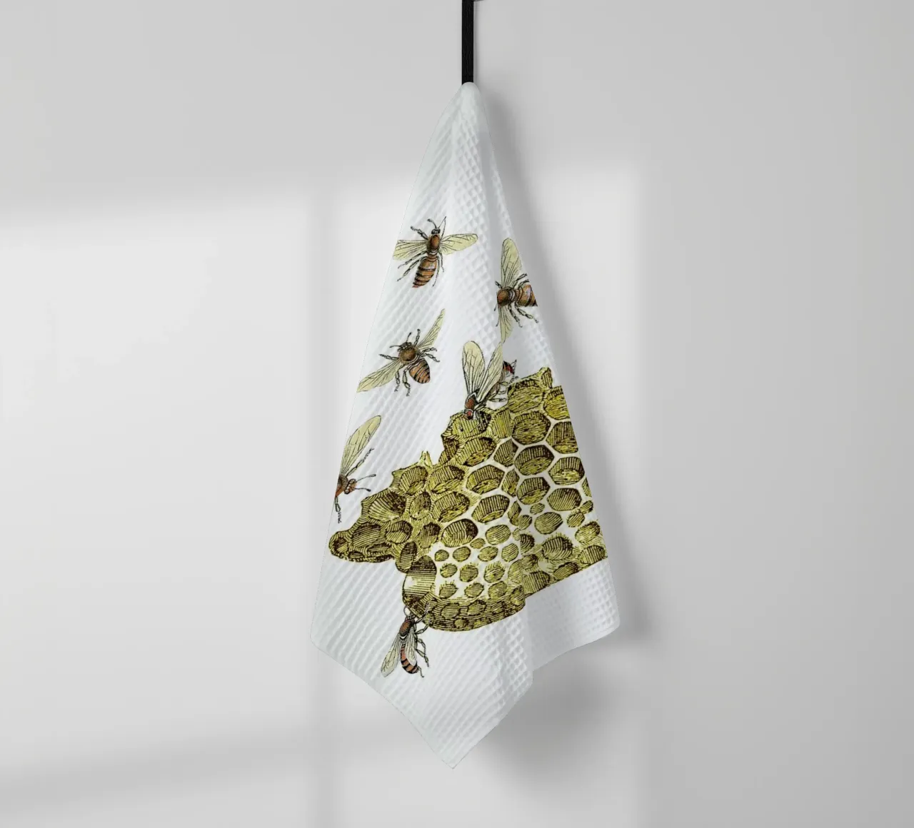 Bees and Honeycomb canovaccio da cucina da Rococco LA